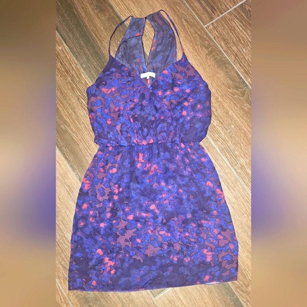 PARKER 100% SILK SRESS SZ SMALL